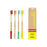 f.e.t.e. - Toothbrush Bamboo Multipack 4 piece Soft