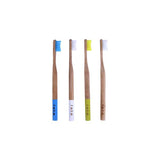 f.e.t.e. - Toothbrush Bamboo 4pc Multipack Medium