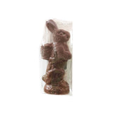 Village Treats - Milk Chocolate Bunny with Basket on Back