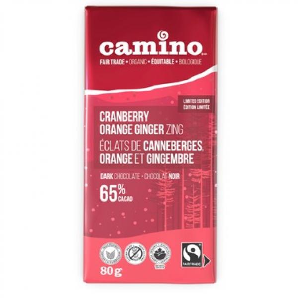 Camino - Chocolate Bar Cranberry Orange Ginger Zinger