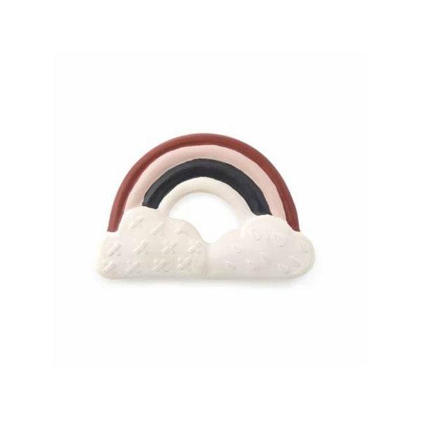 Moulin Roty - Rainbow Rubber Teething Ring