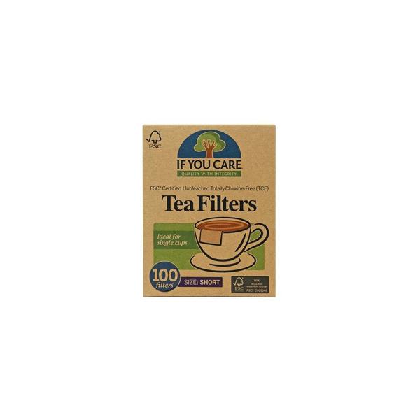 If You Care - Tea Filters Short Pack of 100