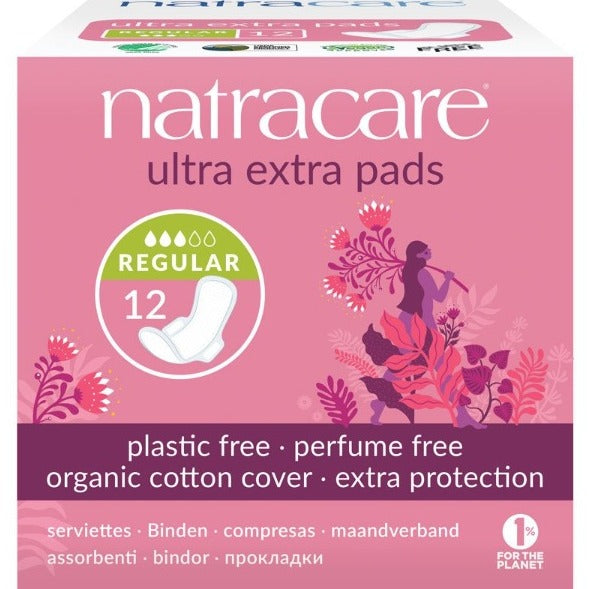 Natracare - Ultra Pads Extra Normal 12pk