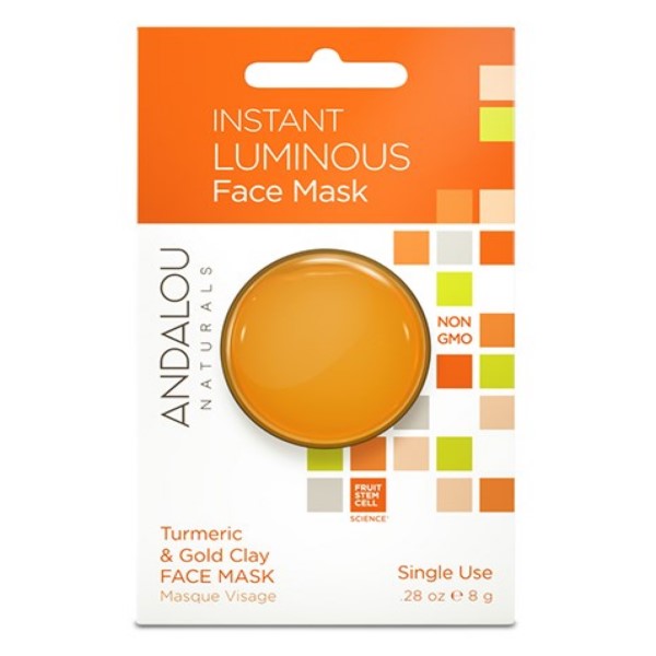 Andalou - Facial Mask Pod Clay Instant Luminous