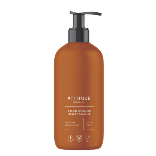 Attitude - Super Leaves Hand Soap Orange Cinnamon