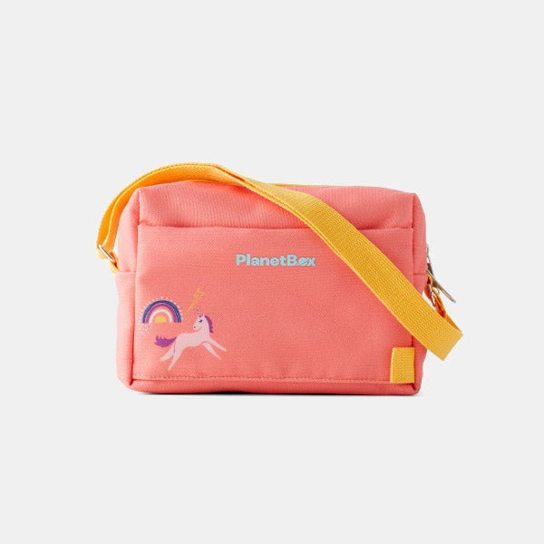 PlanetBox - Small Carry Bag Peach Rainbow
