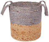Danica Heirloom - Jute Basket Sm Dove Grey