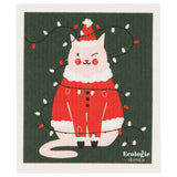 Ecologie  - Swedish Sponge Cloth Festive Feline