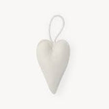 Pokoloko - Hand Embroidered Ornament - Eternal Heart White