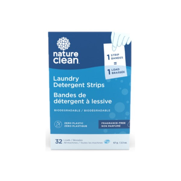 Nature Clean - Laundry Strips Fragrance Free