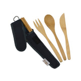 ToGo Ware - Bamboo Utensil Set Black