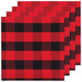 Now Designs - Second Spin Napkins Set/4 Red Buffalo check
